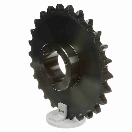 Browning Steel Bushed Bore Roller Chain Sprocket, H100Q26 H100Q26